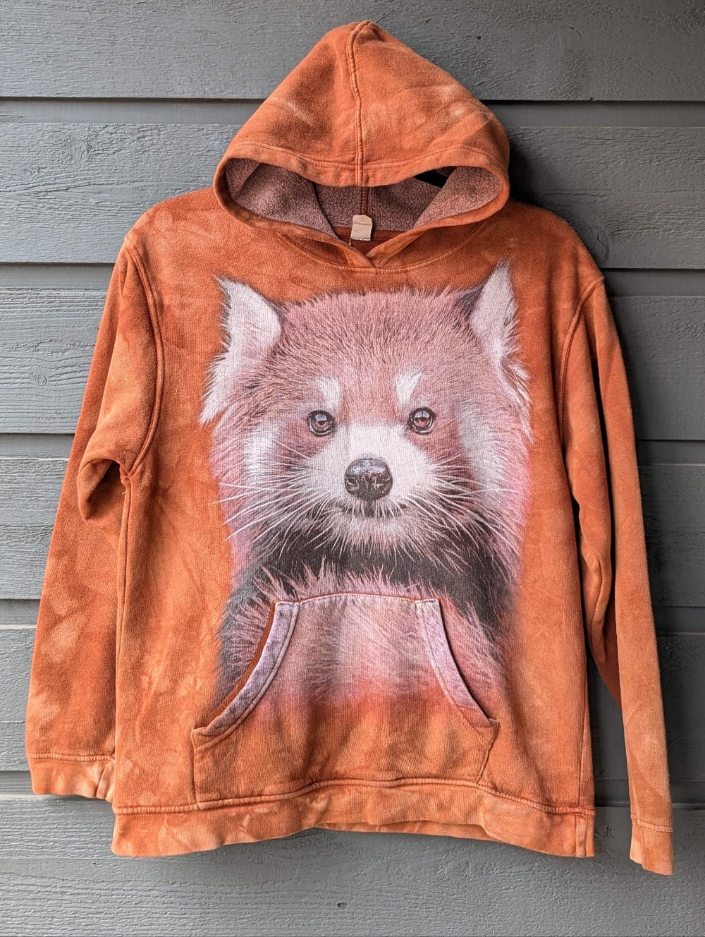 The Mountain San Diego Zoo Wildlife Alliance Red Panda Tie Dye Hoodie Large